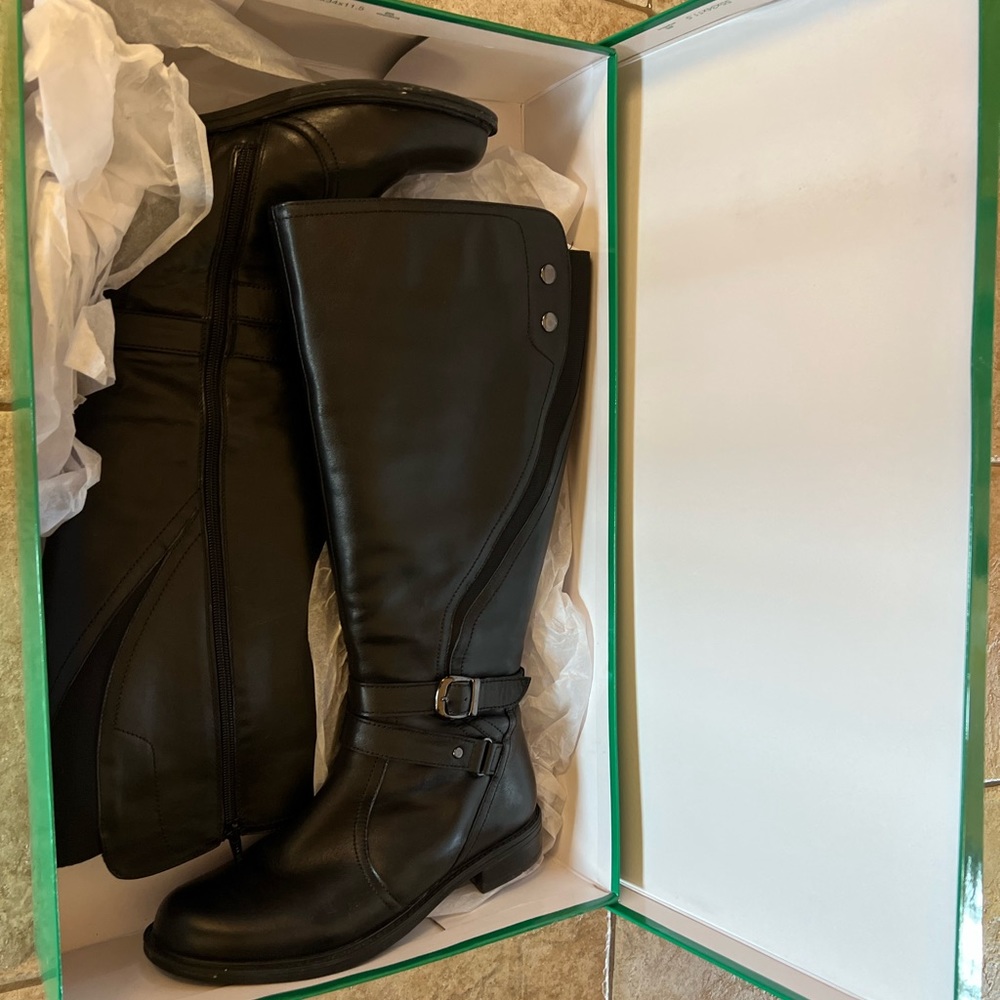 David Tate Saratoga women’s XW calf boots. Size 8W - Picture 4 of 7